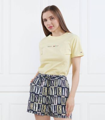 Bluzka damska młodzieżowa wiosenna Tommy Jeans ze sklepu: Gomez Fashion Store w kategorii: Bluzki damskie - zdjęcie 874714-BD9-10338_TM232W000111155