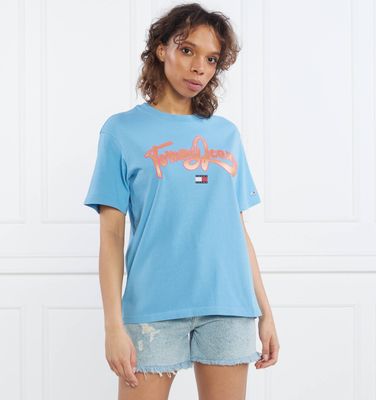 Bluzka damska młodzieżowa Tommy Jeans ze sklepu: Gomez Fashion Store w kategorii: Bluzki damskie - zdjęcie 874714-BD9-10338_TM232W000114153