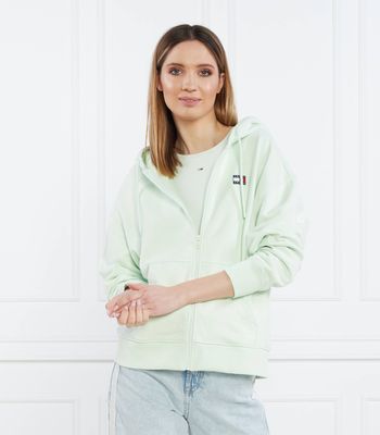 Bluza damska casual jesienna Tommy Jeans ze sklepu: Gomez Fashion Store w kategorii: Bluzy damskie - zdjęcie 874714-BD9-10338_TM232W000151152