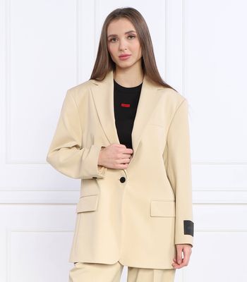 Marynarka HUGO ze sklepu: Gomez Fashion Store w kategorii: Marynarki damskie - zdjęcie 874714-BD9-10338_BU232W000003265