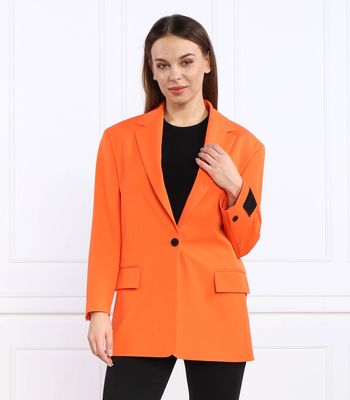 Marynarka na wiosnę elegancki HUGO ze sklepu: Gomez Fashion Store w kategorii: Marynarki damskie - zdjęcie 874714-BD9-10338_BU232W000003621