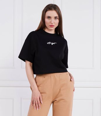 Bluzka damska wiosenna HUGO ze sklepu: Gomez Fashion Store w kategorii: Bluzki damskie - zdjęcie 874714-BD9-10338_BU232W000044001