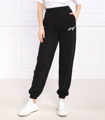 Spodnie damskie jesienne HUGO ze sklepu: Gomez Fashion Store w kategorii: Spodnie damskie - zdjęcie 874714-BD9-10338_BU232W000050001