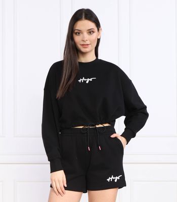 Bluza damska HUGO ze sklepu: Gomez Fashion Store w kategorii: Bluzy damskie - zdjęcie 874714-BD9-10338_BU232W000055001