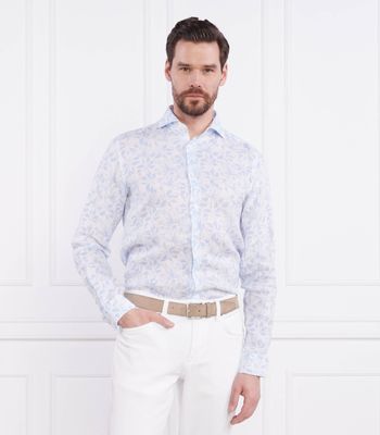 Koszula męska z klasycznym kołnierzykiem Joop! ze sklepu: Gomez Fashion Store w kategorii: Koszule męskie - zdjęcie 874714-BD9-10338_JO232M000063465