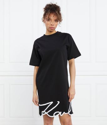 Sukienka casualowa Karl Lagerfeld ze sklepu: Gomez Fashion Store w kategorii: Sukienki - zdjęcie 874714-BD9-10338_KL232W000047666