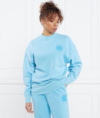Bluza damska na wiosnę Karl Lagerfeld ze sklepu: Gomez Fashion Store w kategorii: Bluzy damskie - zdjęcie 874714-BD9-10338_KL232W000049356