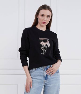 Bluza damska jesienna Karl Lagerfeld ze sklepu: Gomez Fashion Store w kategorii: Bluzy damskie - zdjęcie 874714-BD9-10338_KL232W000059666