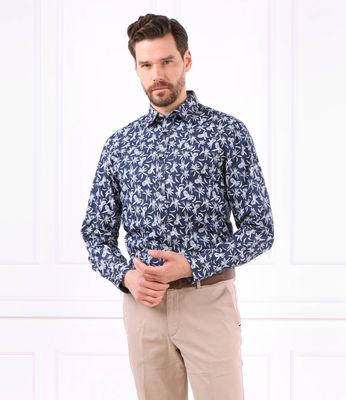 Koszula męska na wiosnę w stylu młodzieżowym Joop! Jeans ze sklepu: Gomez Fashion Store w kategorii: Koszule męskie - zdjęcie 874714-BD9-10338_JJ232M000033410