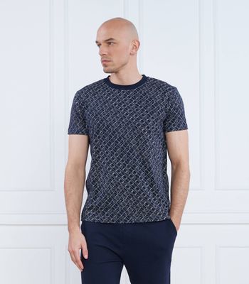 T-shirt męski casual Joop! Jeans ze sklepu: Gomez Fashion Store w kategorii: T-shirty męskie - zdjęcie 874714-BD9-10338_JJ232M000051405