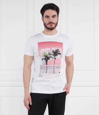 T-shirt męski na wiosnę Joop! Jeans ze sklepu: Gomez Fashion Store w kategorii: T-shirty męskie - zdjęcie 874714-BD9-10338_JJ232M000059100