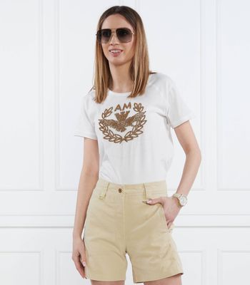 Bluzka damska Aeronautica Militare ze sklepu: Gomez Fashion Store w kategorii: Bluzki damskie - zdjęcie 874714-BD9-10338_AM232W000001146