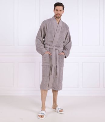 Szlafrok damski bez wzorów Boss Sleepwear ze sklepu: Gomez Fashion Store w kategorii: Szlafroki damskie - zdjęcie 874714-BD9-10338_BS234M000002B61