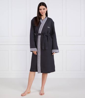 Szlafrok damski elegancki Boss Sleepwear ze sklepu: Gomez Fashion Store w kategorii: Szlafroki damskie - zdjęcie 874714-BD9-10338_BS234U000016B64