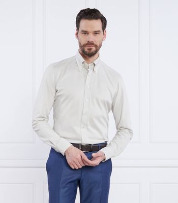 Koszula męska z kołnierzykiem button down Emanuel Berg ze sklepu: Gomez Fashion Store w kategorii: Koszule męskie - zdjęcie 874714-BD9-10338_EG232M000003061