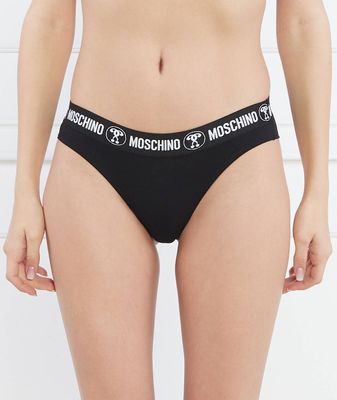 Majtki damskie casual Moschino Underwear ze sklepu: Gomez Fashion Store w kategorii: Majtki damskie - zdjęcie 874714-BD9-10338_MU232W000007555