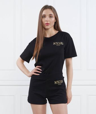 Bluzka damska młodzieżowa wiosenna Moschino Swim ze sklepu: Gomez Fashion Store w kategorii: Bluzki damskie - zdjęcie 874714-BD9-10338_SM232W000001555