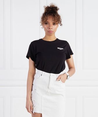 Moschino Swim - Bluzka damska casual ze sklepu: Gomez Fashion Store w kategorii: Bluzki damskie - zdjęcie 874714-BD9-10338_SM232W000003555