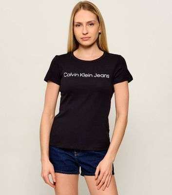 Bluzka damska młodzieżowa Calvin Klein Jeans ze sklepu: Gomez Fashion Store w kategorii: Bluzki damskie - zdjęcie 874714-BD9-10338_CJ232W000161A81