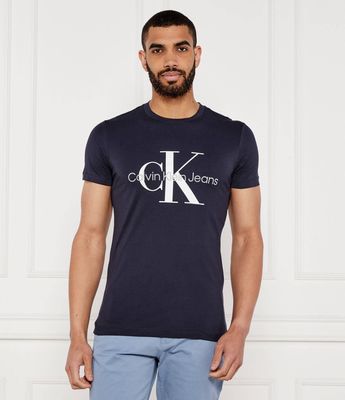 T-shirt męski młodzieżowy Calvin Klein Jeans ze sklepu: Gomez Fashion Store w kategorii: T-shirty męskie - zdjęcie 874714-BD9-10338_CJ232M000143192