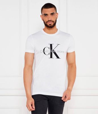 T-shirt męski na wiosnę Calvin Klein Jeans ze sklepu: Gomez Fashion Store w kategorii: T-shirty męskie - zdjęcie 874714-BD9-10338_CJ232M000143210