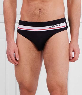 Iceberg - Kąpielówki ze sklepu: Gomez Fashion Store w kategorii: Kąpielówki - zdjęcie 874714-BD9-10338_II232M000067011