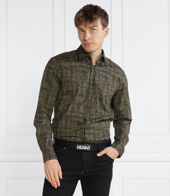 Koszula męska casual HUGO ze sklepu: Gomez Fashion Store w kategorii: Koszule męskie - zdjęcie 874714-BD9-10338_BU234M000025345