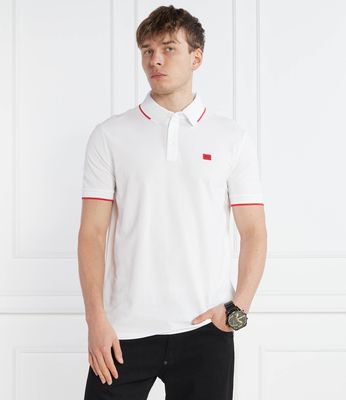 T-shirt męski casual wiosenny HUGO ze sklepu: Gomez Fashion Store w kategorii: T-shirty męskie - zdjęcie 874714-BD9-10338_BU234M000070100