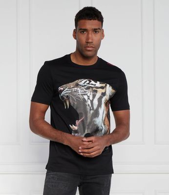 T-shirt męski na wiosnę HUGO ze sklepu: Gomez Fashion Store w kategorii: T-shirty męskie - zdjęcie 874714-BD9-10338_BU234M000084001