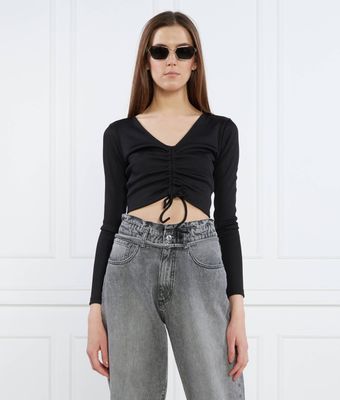 Bluzka damska HUGO ze sklepu: Gomez Fashion Store w kategorii: Bluzki damskie - zdjęcie 874714-BD9-10338_BU234W000036001