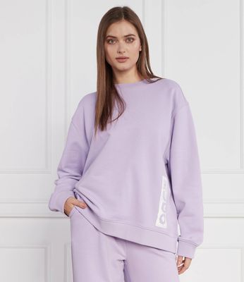 Bluza damska jesienna casual HUGO ze sklepu: Gomez Fashion Store w kategorii: Bluzy damskie - zdjęcie 874714-BD9-10338_BU234W000040534