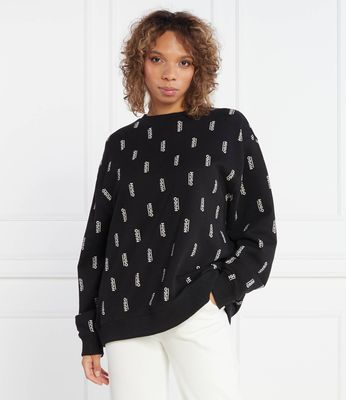 Bluza damska casualowa HUGO ze sklepu: Gomez Fashion Store w kategorii: Bluzy damskie - zdjęcie 874714-BD9-10338_BU234W000040964