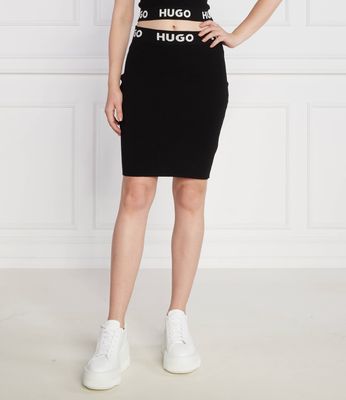 Spódnica casual HUGO ze sklepu: Gomez Fashion Store w kategorii: Spódnice - zdjęcie 874714-BD9-10338_BU234W000057001