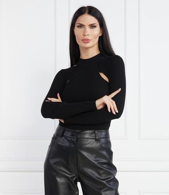 Bluzka damska casualowa HUGO ze sklepu: Gomez Fashion Store w kategorii: Bluzki damskie - zdjęcie 874714-BD9-10338_BU234W000061001