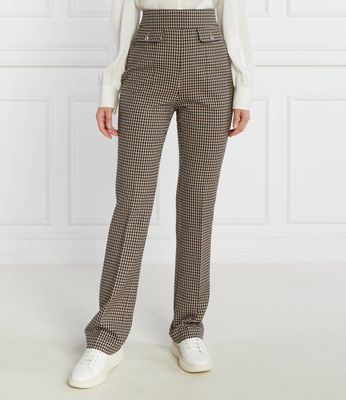 Spodnie damskie na wiosnę BOSS BLACK ze sklepu: Gomez Fashion Store w kategorii: Spodnie damskie - zdjęcie 874714-BD9-10338_BB234W000037260