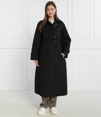Płaszcz damski casualowy BOSS BLACK ze sklepu: Gomez Fashion Store w kategorii: Płaszcze damskie - zdjęcie 874714-BD9-10338_BB234W000054001