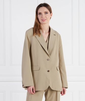 Marynarka Samsøe Samsøe ze sklepu: Gomez Fashion Store w kategorii: Marynarki damskie - zdjęcie 874714-BD9-10338_SS234W000001038