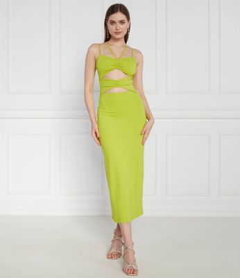 Sukienka dopasowana Samsøe Samsøe ze sklepu: Gomez Fashion Store w kategorii: Sukienki - zdjęcie 874714-BD9-10338_SS234W000010040