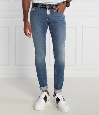 Jeansy męskie casualowe na wiosnę Philipp Plein ze sklepu: Gomez Fashion Store w kategorii: Jeansy męskie - zdjęcie 874714-BD9-10338_PN234M000009109