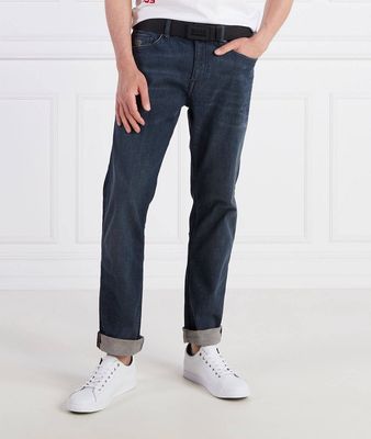 Jeansy męskie casualowe BOSS ORANGE ze sklepu: Gomez Fashion Store w kategorii: Jeansy męskie - zdjęcie 874714-BD9-10338_BO234M000020427