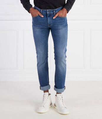 Jeansy męskie casual BOSS ORANGE ze sklepu: Gomez Fashion Store w kategorii: Jeansy męskie - zdjęcie 874714-BD9-10338_BO234M000025439