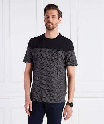 BOSS ORANGE - T-shirt męski ze sklepu: Gomez Fashion Store w kategorii: T-shirty męskie - zdjęcie 874714-BD9-10338_BO234M000058001