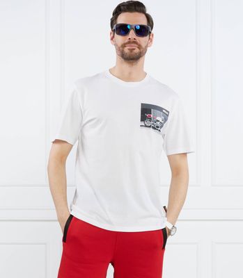T-shirt męski młodzieżowy BOSS ORANGE ze sklepu: Gomez Fashion Store w kategorii: T-shirty męskie - zdjęcie 874714-BD9-10338_BO234M000071100