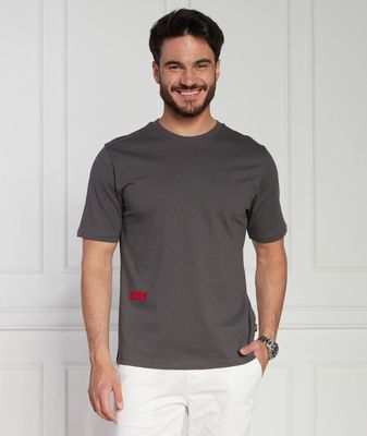 T-shirt męski BOSS ORANGE ze sklepu: Gomez Fashion Store w kategorii: T-shirty męskie - zdjęcie 874714-BD9-10338_BO234M000072022