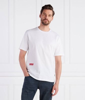 BOSS ORANGE - T-shirt męski ze sklepu: Gomez Fashion Store w kategorii: T-shirty męskie - zdjęcie 874714-BD9-10338_BO234M000072100