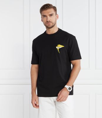 T-shirt męski BOSS ORANGE ze sklepu: Gomez Fashion Store w kategorii: T-shirty męskie - zdjęcie 874714-BD9-10338_BO234M000077001