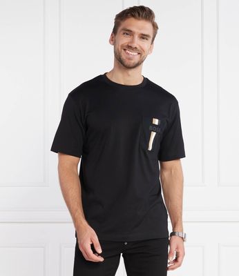 T-shirt męski BOSS BLACK ze sklepu: Gomez Fashion Store w kategorii: T-shirty męskie - zdjęcie 874714-BD9-10338_BB234M000123001