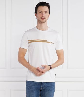 T-shirt męski BOSS BLACK ze sklepu: Gomez Fashion Store w kategorii: T-shirty męskie - zdjęcie 874714-BD9-10338_BB234M000131100