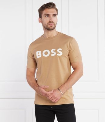 T-shirt męski młodzieżowy BOSS BLACK ze sklepu: Gomez Fashion Store w kategorii: T-shirty męskie - zdjęcie 874714-BD9-10338_BB234M000137260