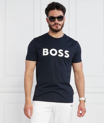 T-shirt męski młodzieżowy BOSS BLACK ze sklepu: Gomez Fashion Store w kategorii: T-shirty męskie - zdjęcie 874714-BD9-10338_BB234M000137404